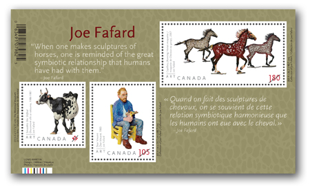 bloc-feuillet de 3 timbres