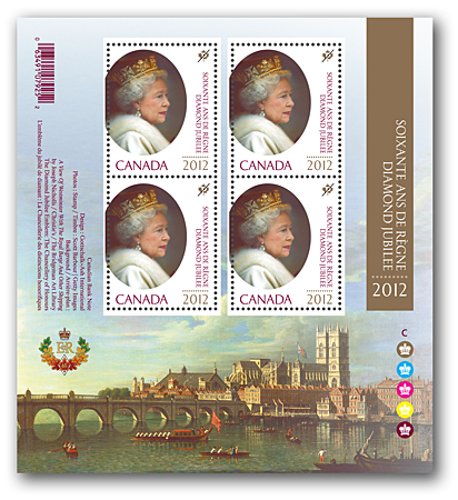 feuillet de 4 timbres (2003-2012)