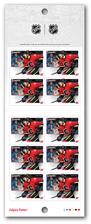 Calgary Flames | carnet de 10 timbres