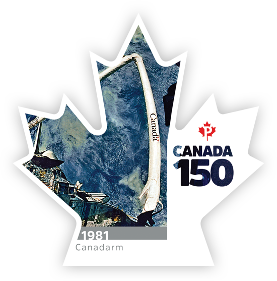 Canadarm stamp