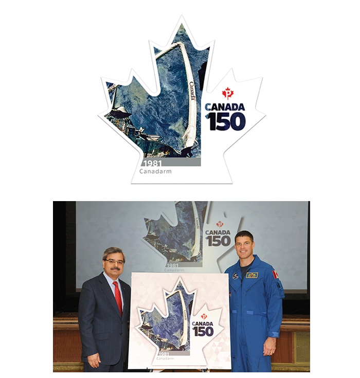 Canadarm Stamp