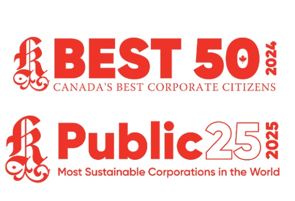 Best 50 2023 Canada’s best corporate citizens. Public 25 2025 most sustainable corporations in the world.